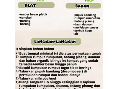 Cara Membuat Kompos