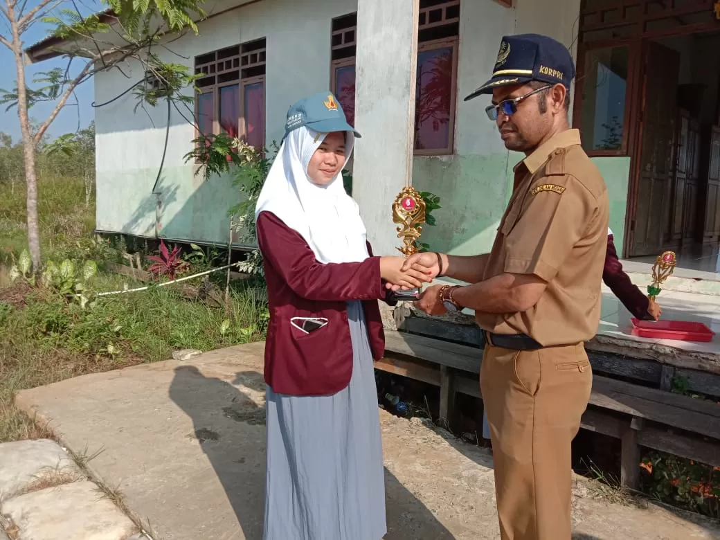 Juara 1 Lomba Pionering HUT Pramuka 63